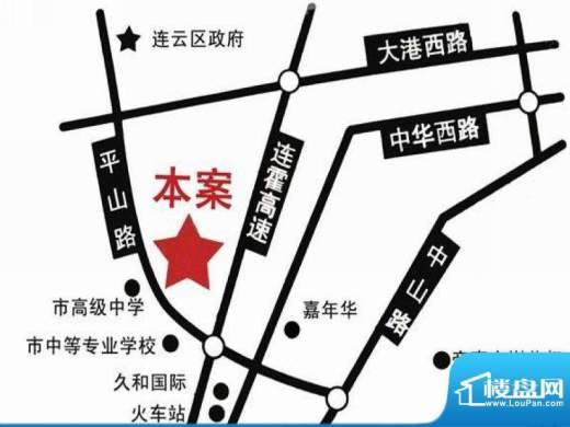 易居公馆交通图